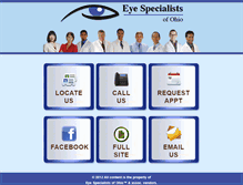 Tablet Screenshot of eyeohio.com